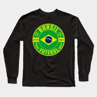 Brasil Futebol Long Sleeve T-Shirt